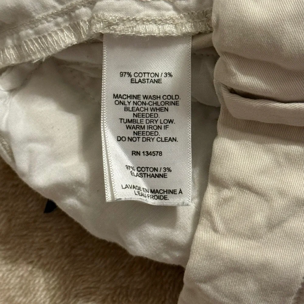 Vineyard Vines Boys Khaki Chino Shorts Size 6 Tan Stretch Cotton